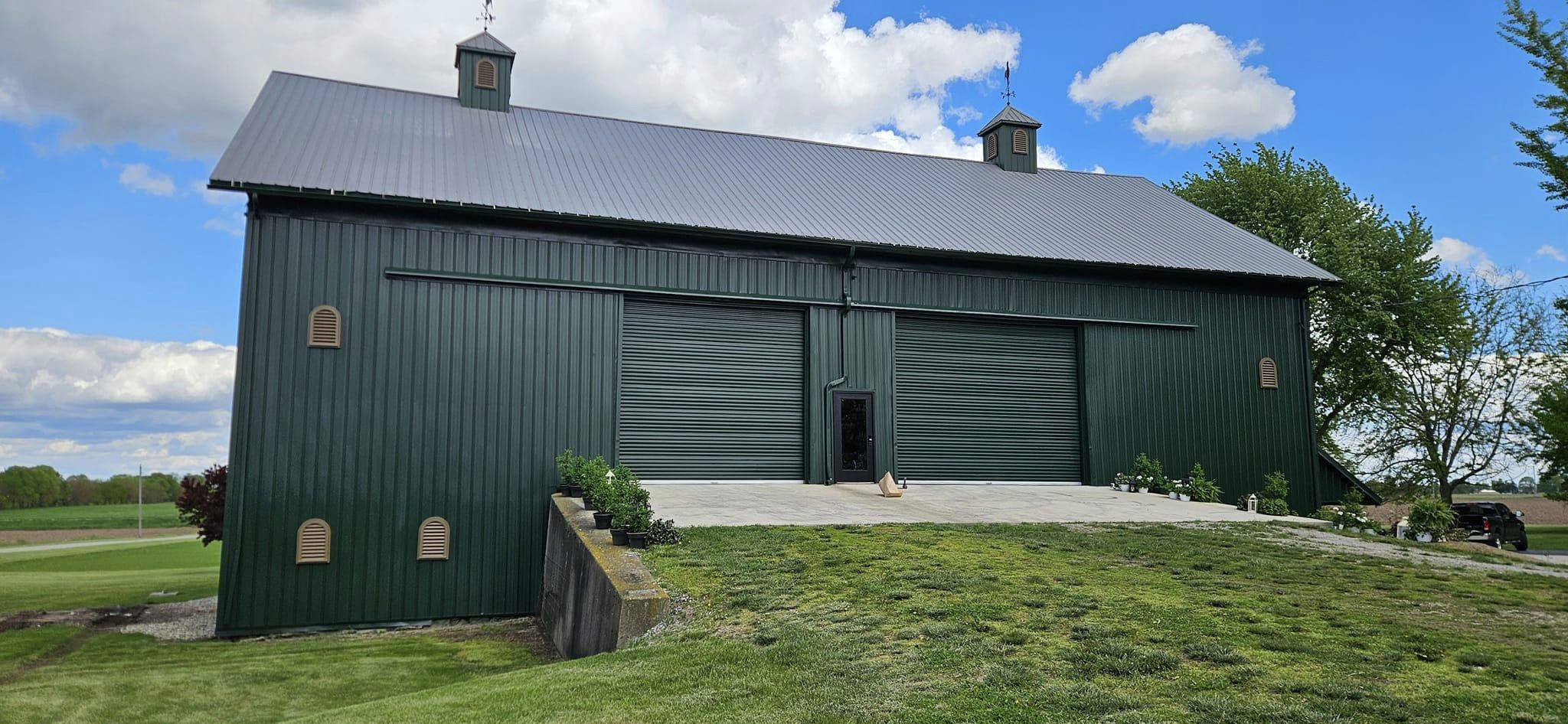 Barn event venue after repainting by GM Custom Painting